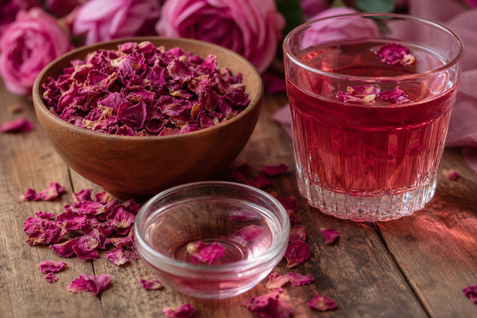 گل محمدی؛ از گلاب تا دمنوش گلبرگ