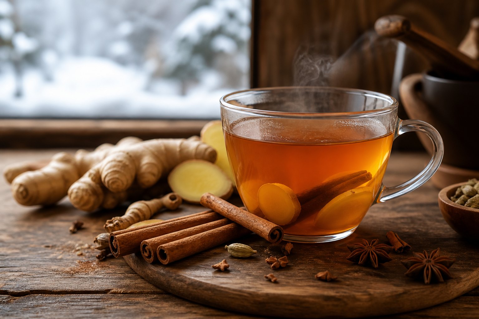 زنجبیل و دارچین؛ روتین روزانه یا فقط فصل سرما؟