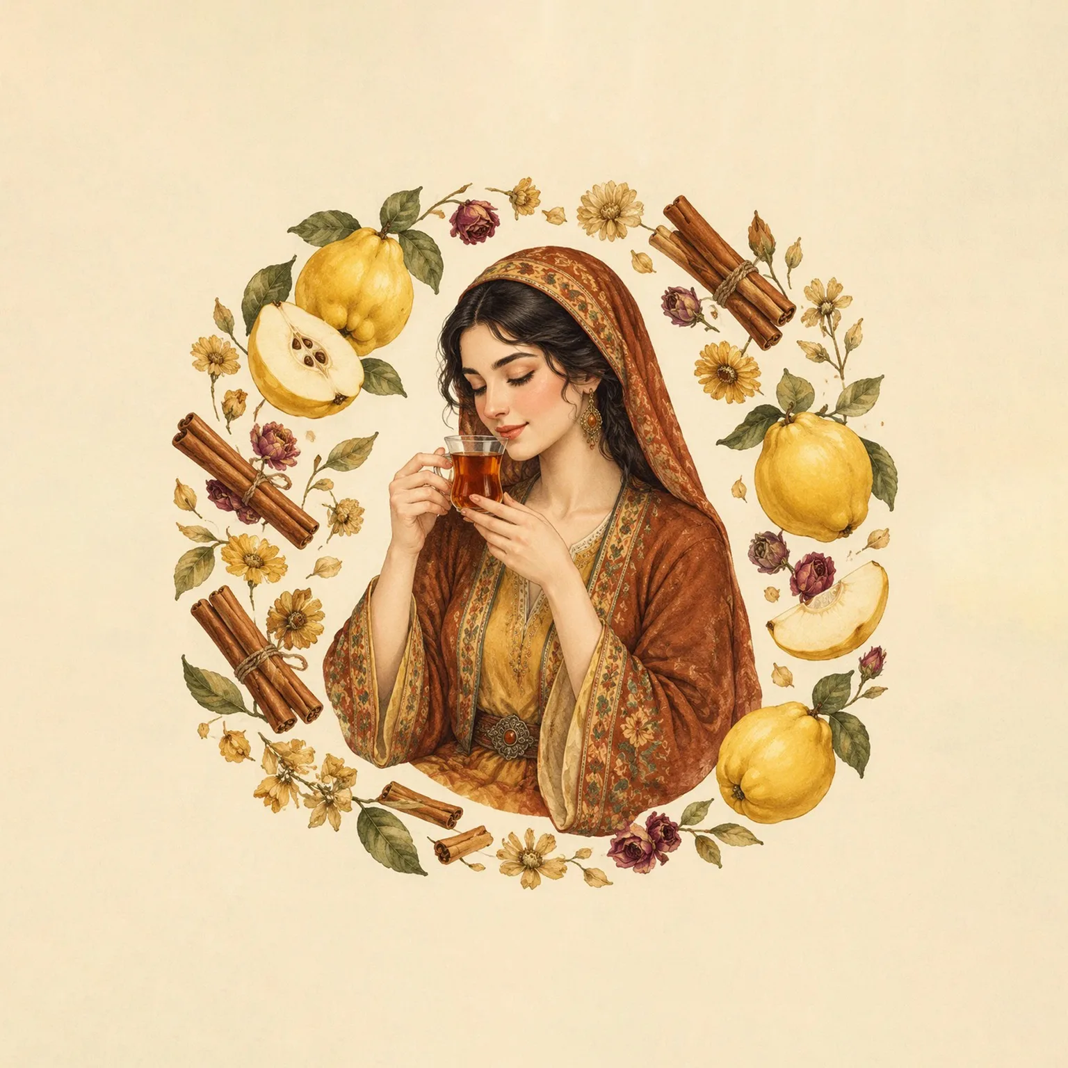 دمنوش به دارچینی