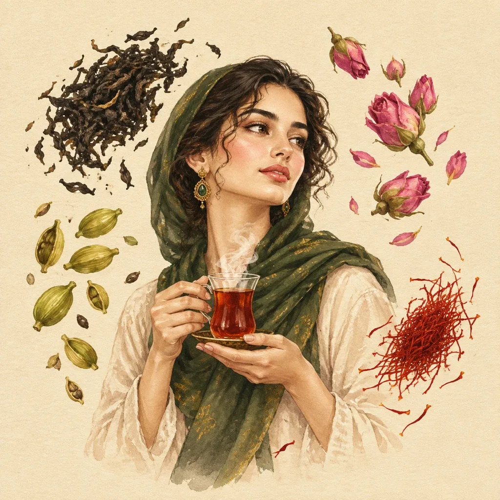 دمنوش اکسیر زعفران