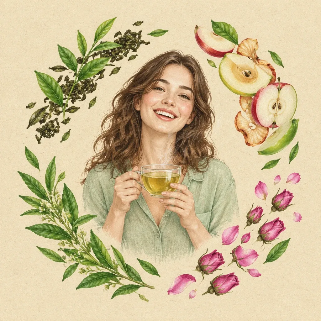دمنوش چای سبز ترکیبی